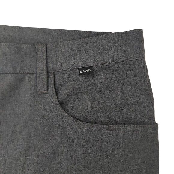 Travis Mathew Performance Pants Mens 40x33 Gray Straight Leg Golf Casual Chino - Picture 4 of 11
